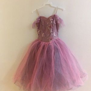 Romantic tutu ballet costume